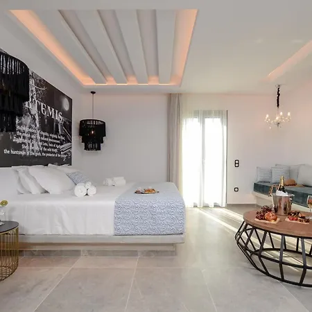 Naxos Pantheon Luxury Апартаменты Agkidia